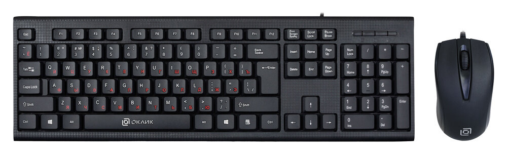 Клавиатура OKLICK 630M Black