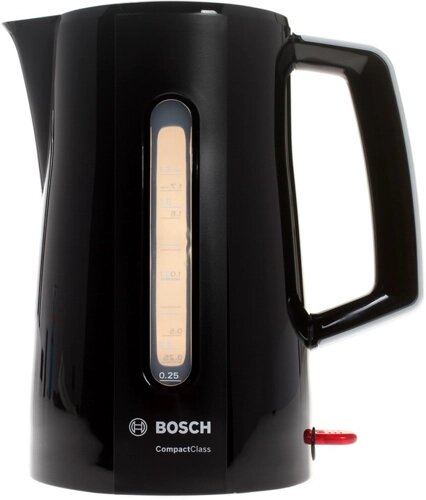 Чайник Bosch TWK3A013 черный 1.7л 2400Вт пластик