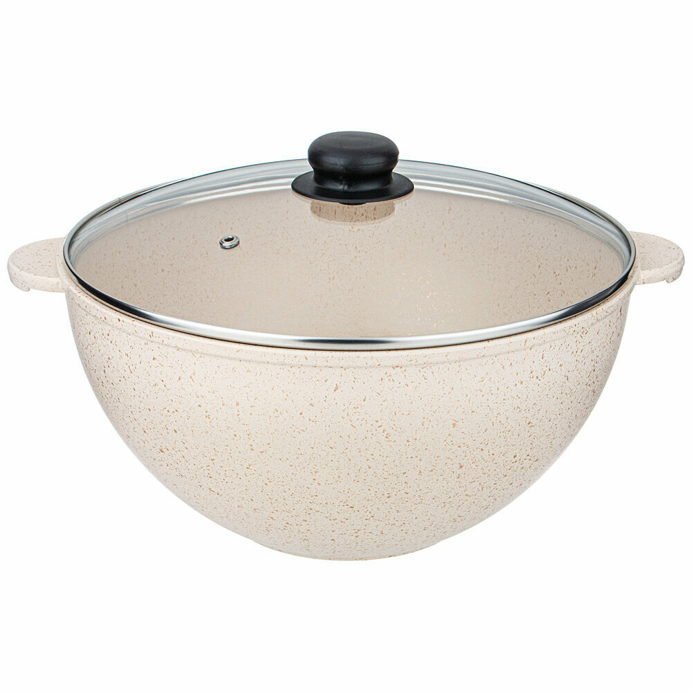 фото Казан со стеклянной крышкой Agness paradise 4 л (899-223)