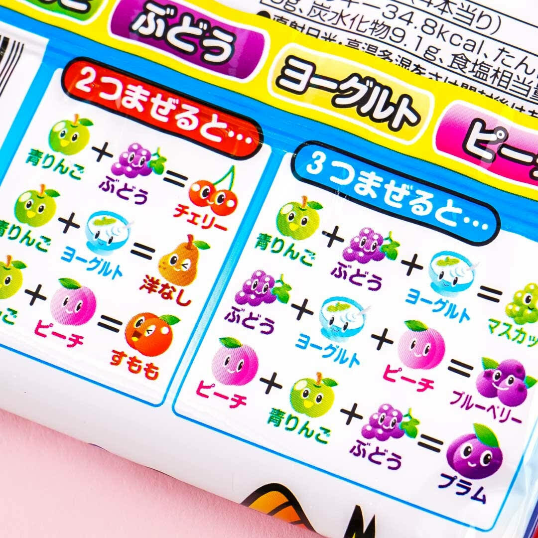 Жевательная резинка меняющая вкус Crazy Fish, 3 упаковки в наборе, Marukawa япония - фотография № 4
