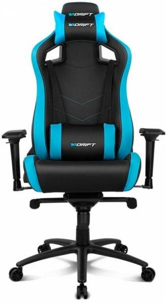 Кресло для геймеров Drift DR500 чёрный синий