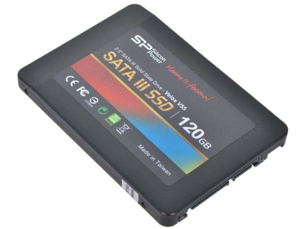 Твердотельный накопитель SSD 2.5 120 Gb Silicon Power SP120GBSS3V55S25 Read 550Mb/s Write 420Mb/s TLC