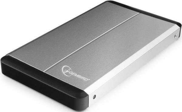 Внешний контейнер для HDD 2.5 SATA Gembird EE2-U3S-2-S USB3.0 серебряный