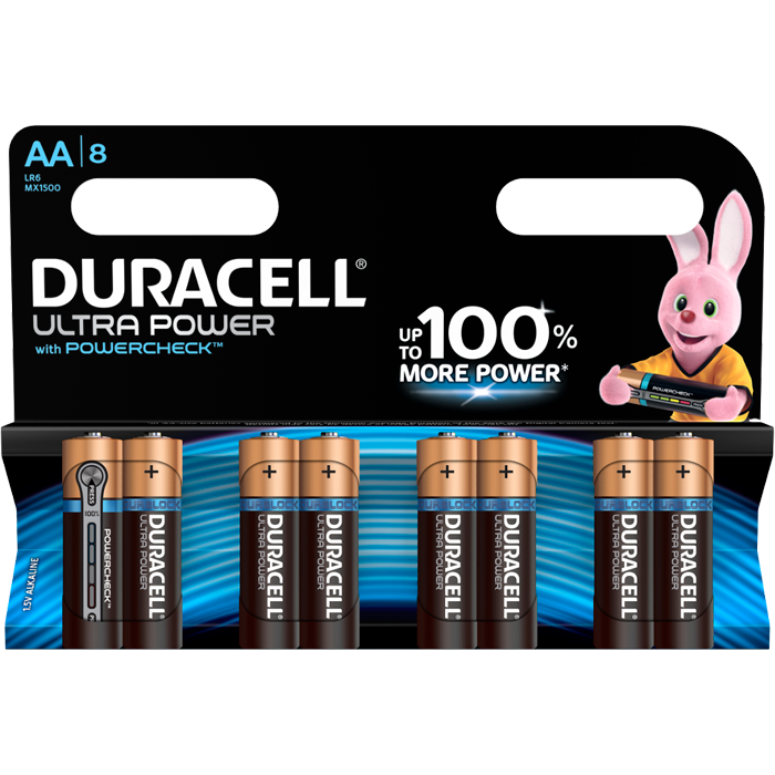 Батарейки Duracell LR6-8BL Ultra Power AA 8шт