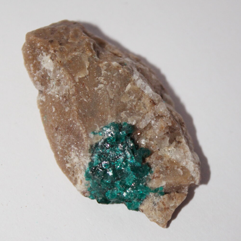 Диоптаз, коллекционный минерал "True Stones" - фотография № 5