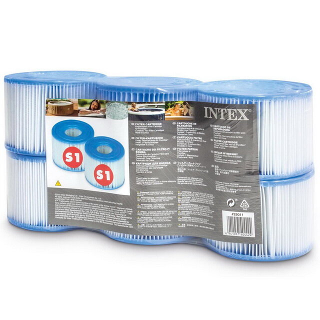 INTEX Картридж для джакузи 29011 Intex, тип S1, 6 шт 29011