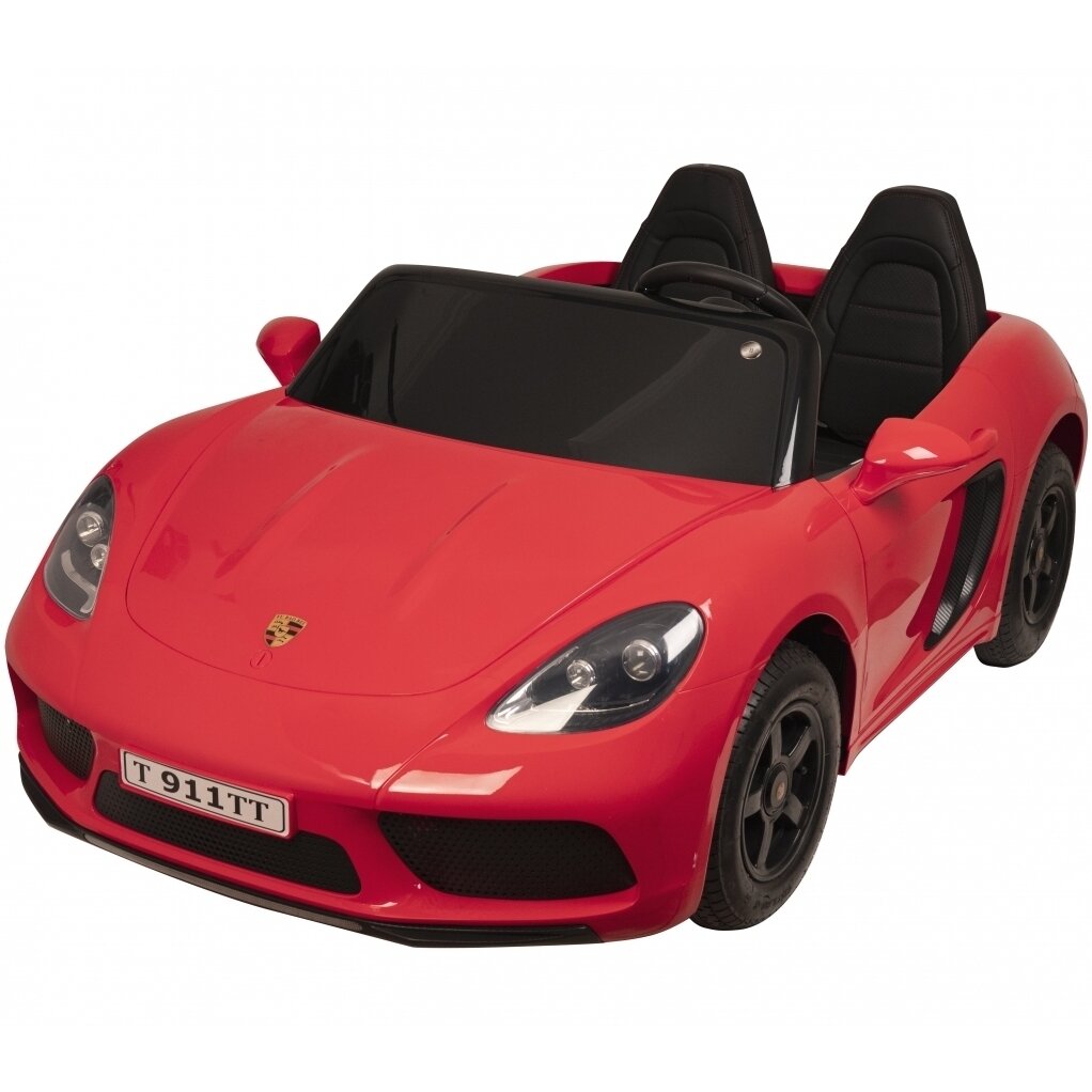 Электромобиль RiverToys Porshe Cayman T911TT - красный