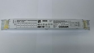 OSRAM Аппарат пускорегулирующий электронный (ЭПРА) QUICKTRONIC PROFESSIONAL QTP5 1х54/230-240 280x30x21
