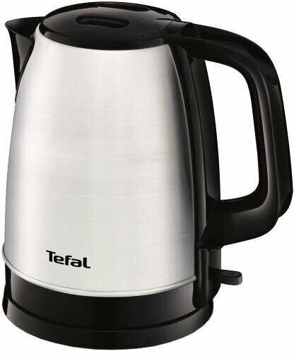 Чайник электрический Tefal KI150D30 1.7л. 2400Вт черный (корпус: сталь)