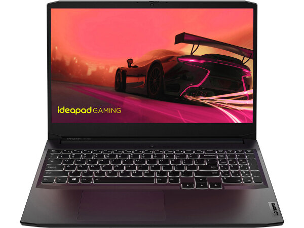 Ноутбук Lenovo IdeaPad Gaming 3 15IHU6 i5-11300H 8Gb SSD 512Gb NVIDIA RTX 3050Ti для ноутбуков 4Gb 15,6 FHD IPS Cam 45Вт*ч No OS Черный 82K10013RK