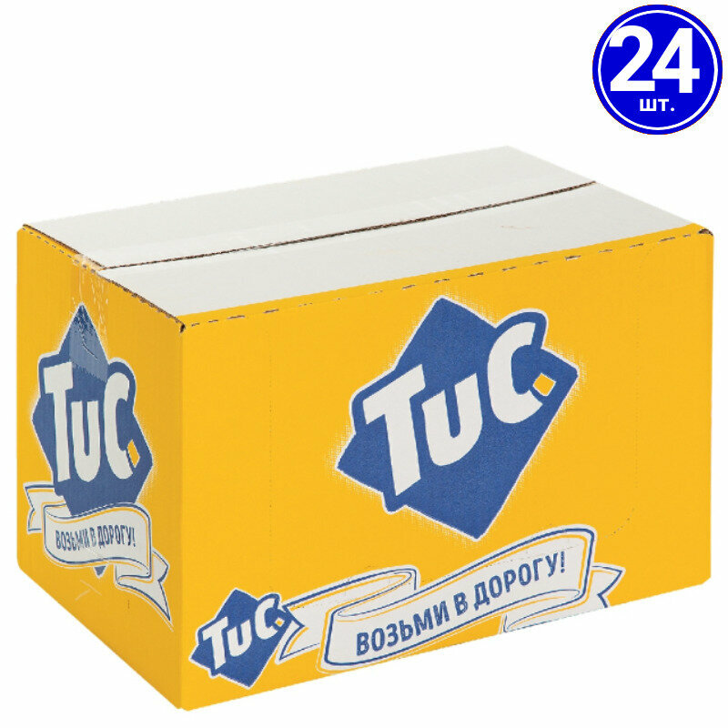 Крекеры Tuc Original с солью, 100г х 24 шт. - фотография № 1