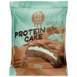 Фит Кит Протеиновое печенье с суфле без сахара Fit Kit Protein Cake, 70г (шоколад-мята) - изображение