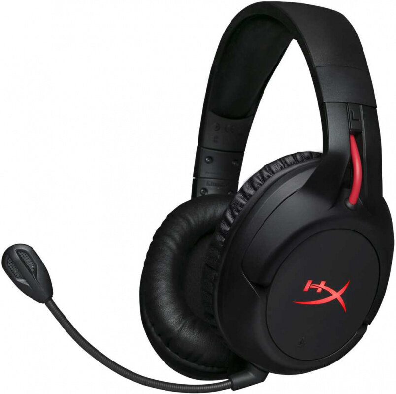 Наушники с микрофоном HyperX Cloud Flight черный накладные Radio оголовье (HX-HSCF-BK/EM)