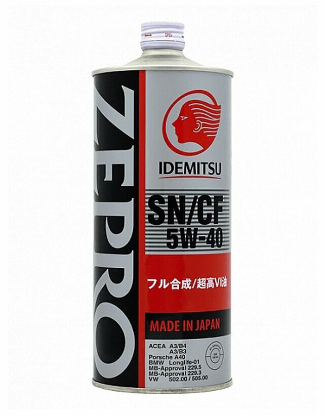    IDEMITSU Zepro Euro Spec 5W-40, 1 , 1 