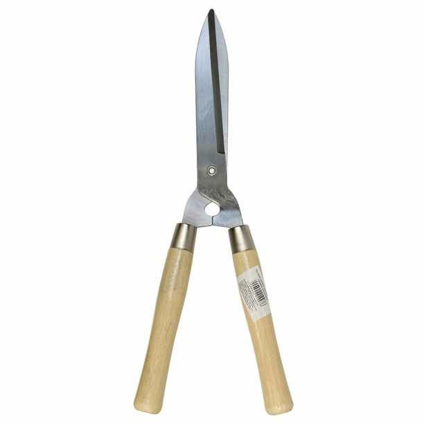 фото Кусторез садовый с деревянными рукоятками