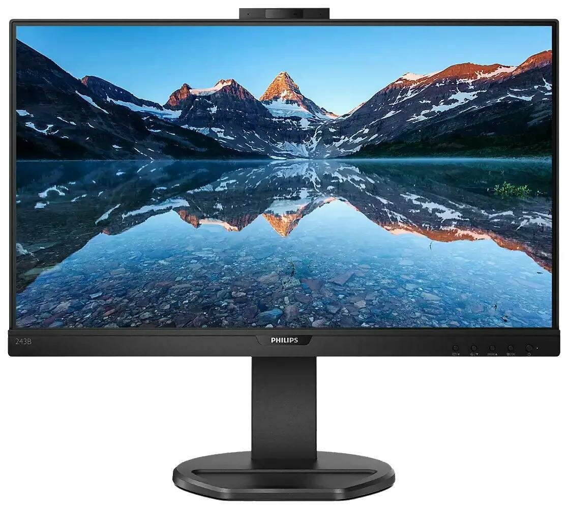 Монитор Philips 243B9H/00 23.8", черный