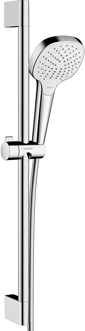 Смеситель для ванны с душем Hansgrohe Ecostat 1001 CL ВМ 13201000 термостат + душевой гарнитур Croma Select E Vario 26582400 - фотография № 2