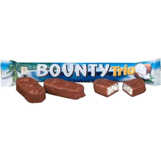 Шоколадный батончик Bounty Трио 825 г