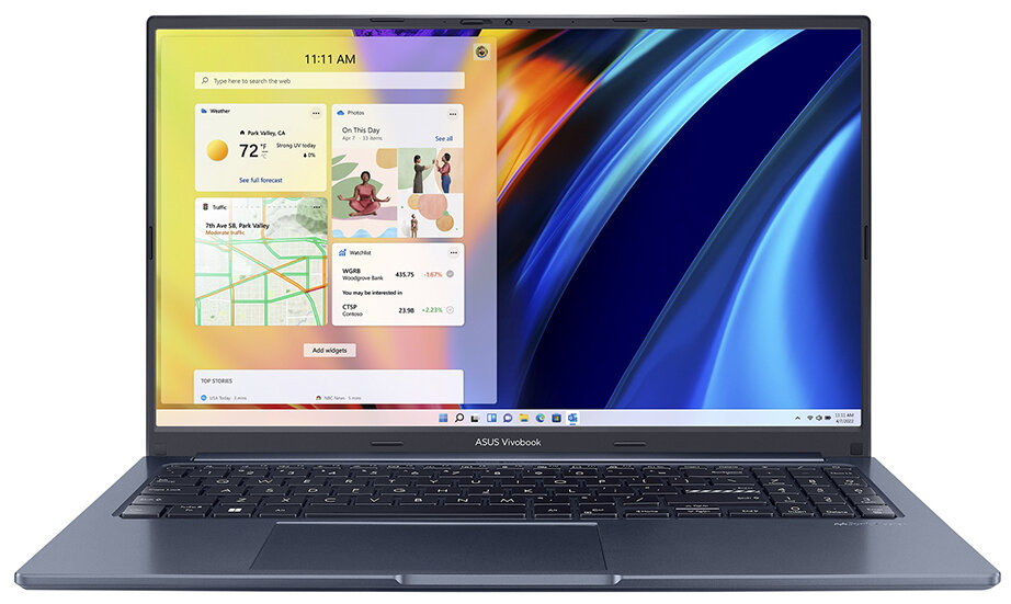 Ноутбук Asus Vivobook 15X OLED X1503Za-L1493 90NB0WY1-M00P90 (CORE i3 1500 MHz (1220P)/16384Mb/512 Gb SSD/15.6"/1920x1080/Нет (Без ОС))