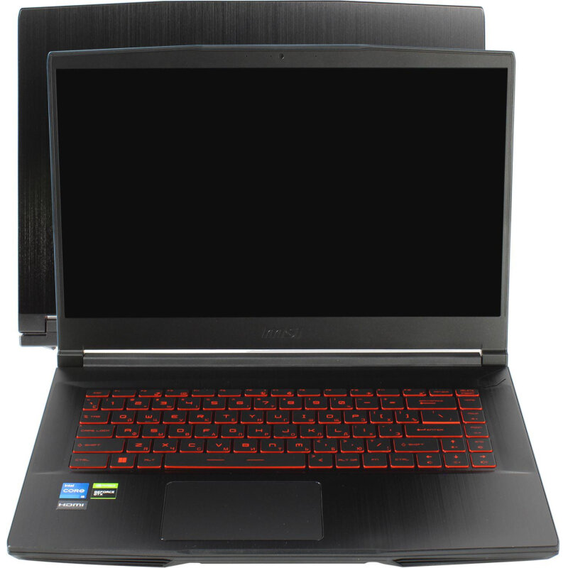 Ноутбук MSI GF63 11UD(9S7-16R612-254) i5-11400H/8Gb/256Gb SSD/RTX/15.6/DOS