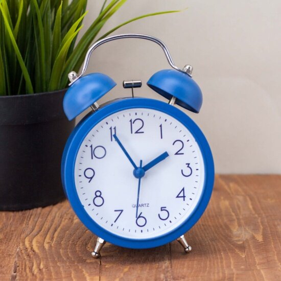 Часы-будильник Ilikegift "Classic", blue