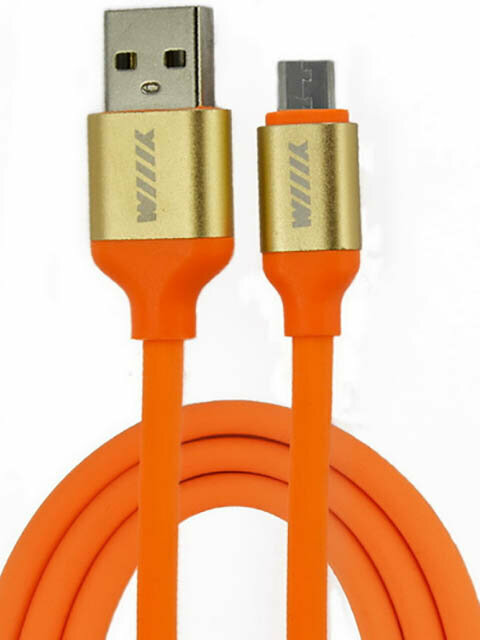  WIIIX USB - MicroUSB 1.2m Orange CB120-UMU-10OG