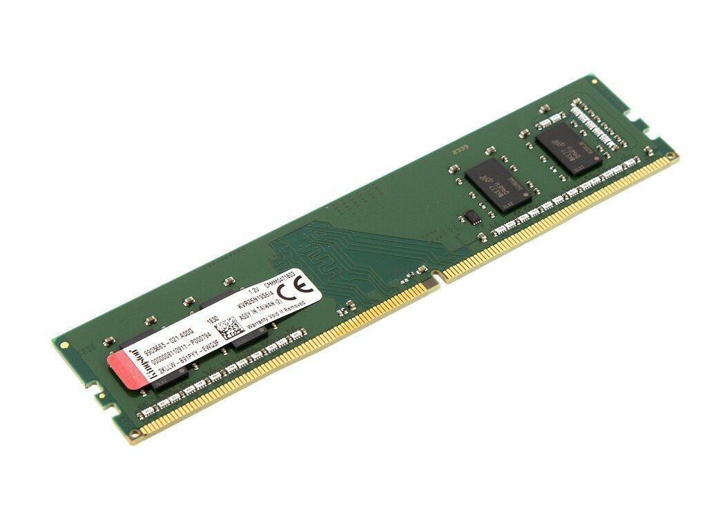 Модуль памяти Kingston DDR4 DIMM 2666MHz PC4-21300 CL19 - 4Gb KVR26N19S6/4