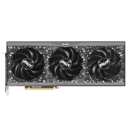 Видеокарта Palit NVIDIA GeForce RTX 4090, PA-RTX4090 GAMEROCK OMNIBLACK, 24ГБ, GDDR6X, Ret [ned40