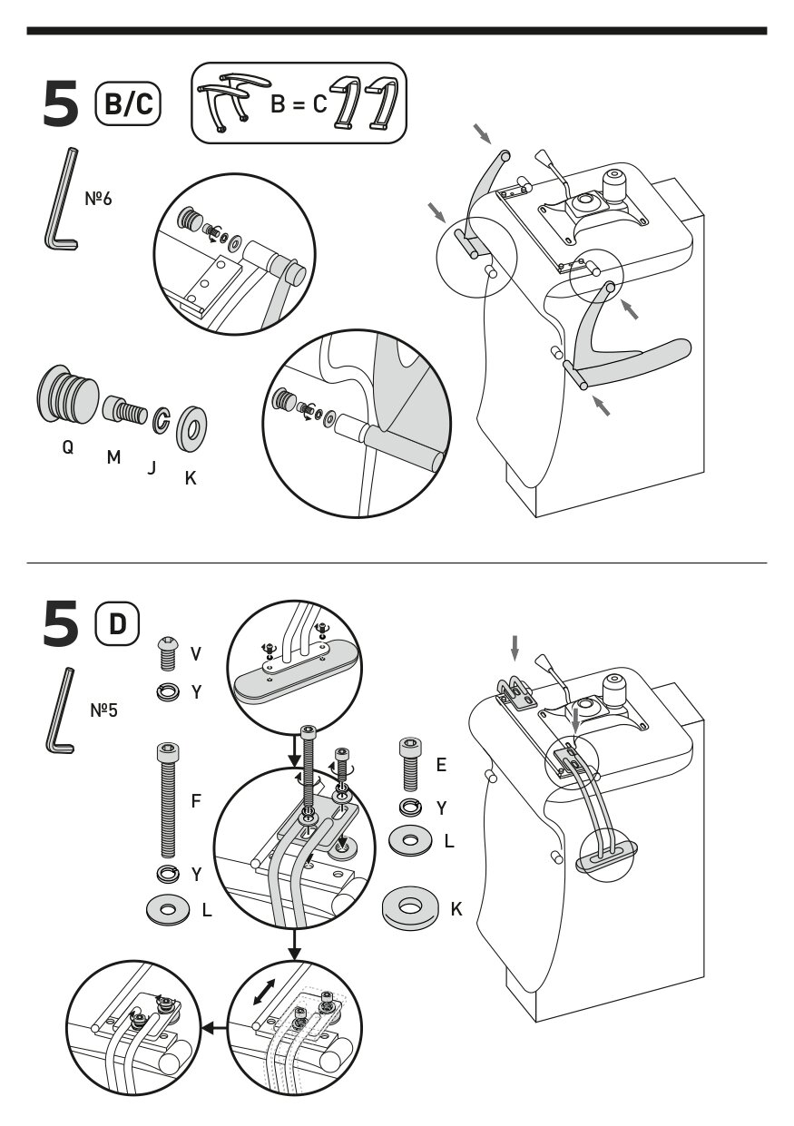 Компьютерное офисное кресло Metta SU-BP-8 Ch 3 Черное - фотография № 11