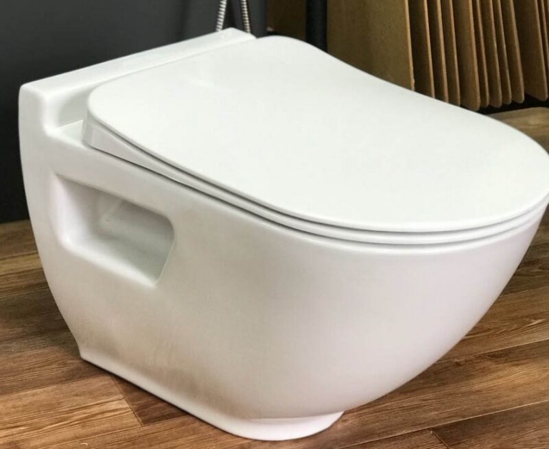 Подвесной унитаз Bien Harmony HRKA052N2VP0W3000 безободковый с сиденьем микролифт