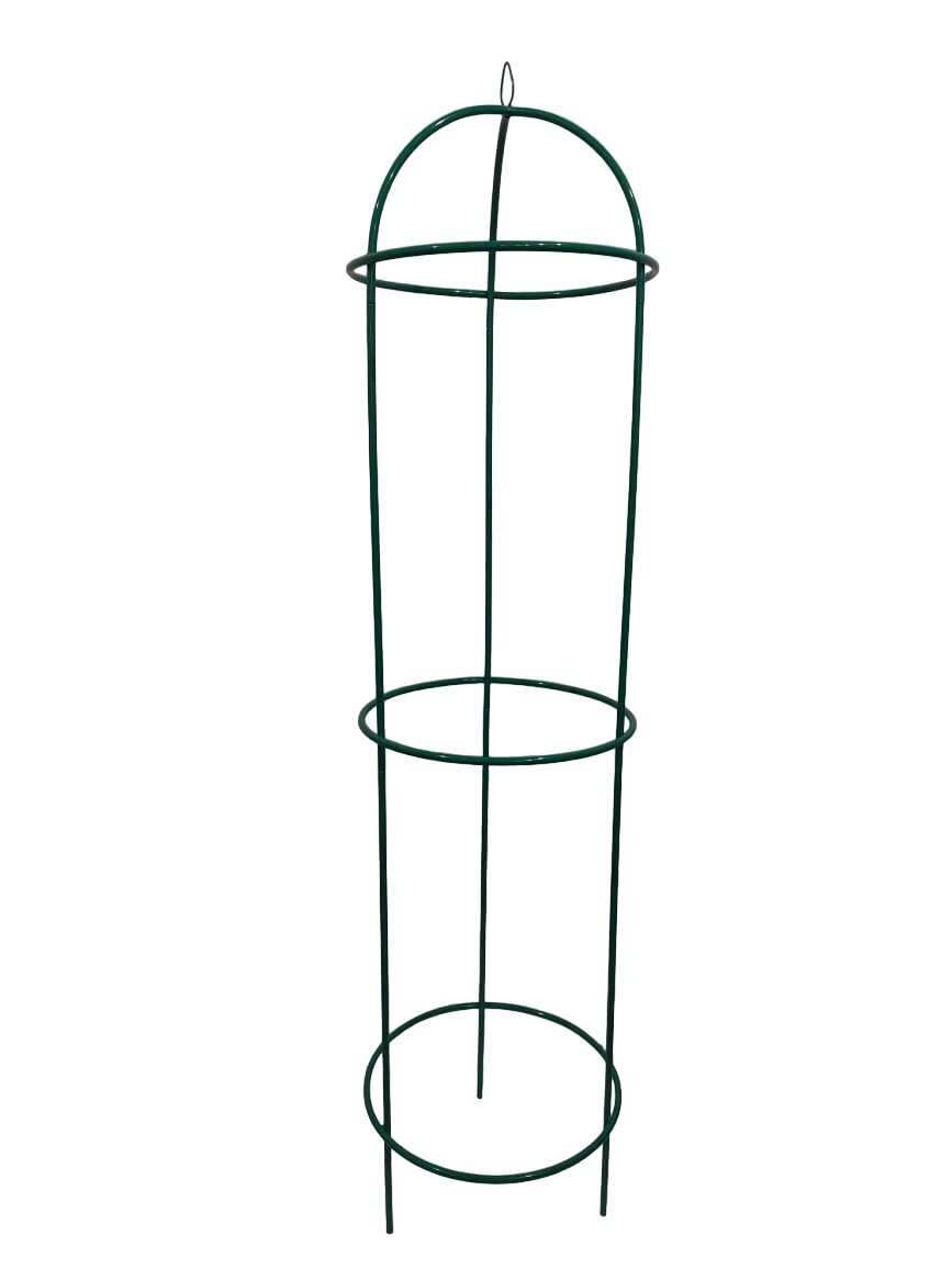 Арка для роз разборная D=48см зелёная, труба d=12 - фотография № 1