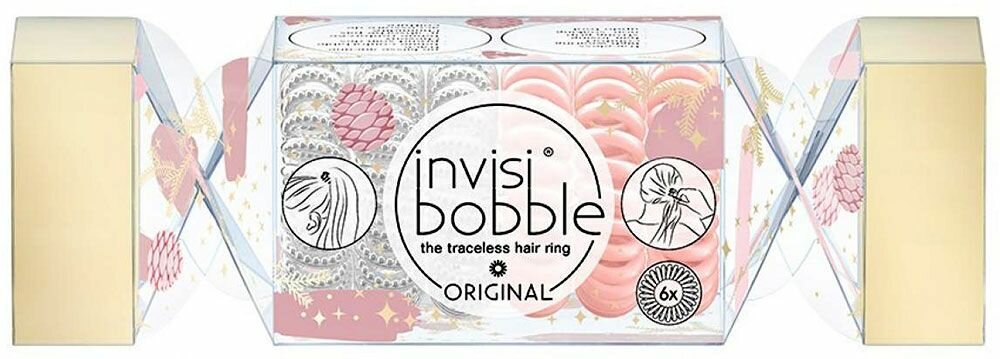 Набор резинок для волос invisibobble ORIGINAL Duo Cracker Better Than Lametta 6 шт. 3172