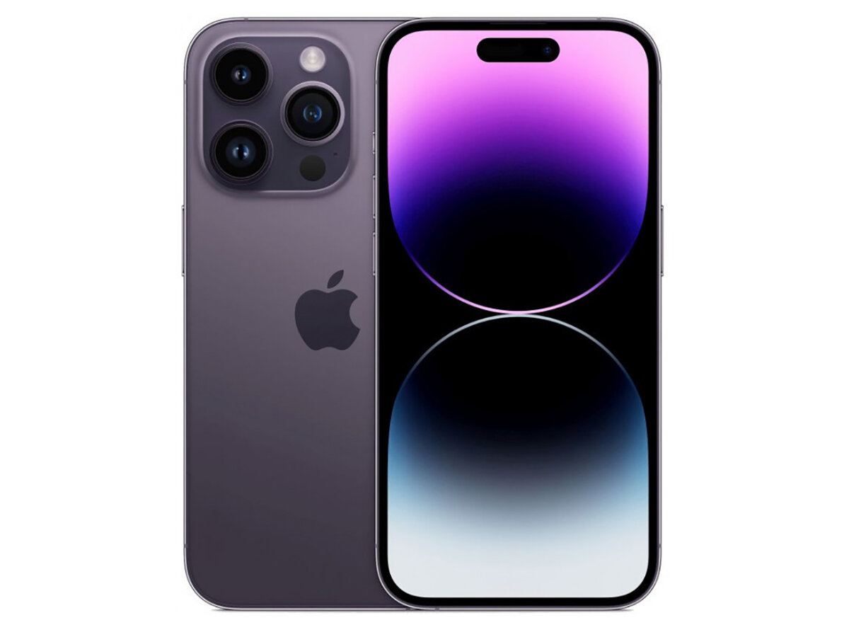 Смартфон Apple iPhone 14 Pro 256Gb Deep Purple (iOS 16, A16 Bionic, 6.1", 6144Mb/256Gb 5G ) [MQ1C3ZA/A]