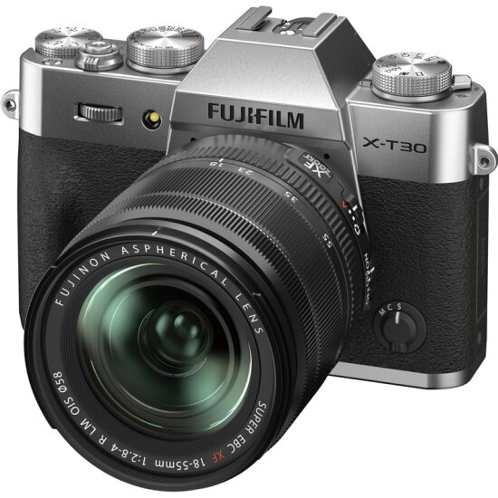 Цифровой фотоаппарат FUJIFILM X-T30 II Kit XF18-55mm F2.8-4 R LM OIS Silver