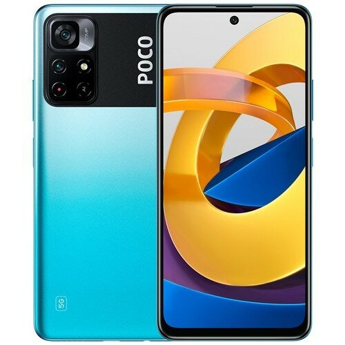 Смартфон Poco M4 Pro 5G 4/64Gb Cool Blue (Голубой) Global Version