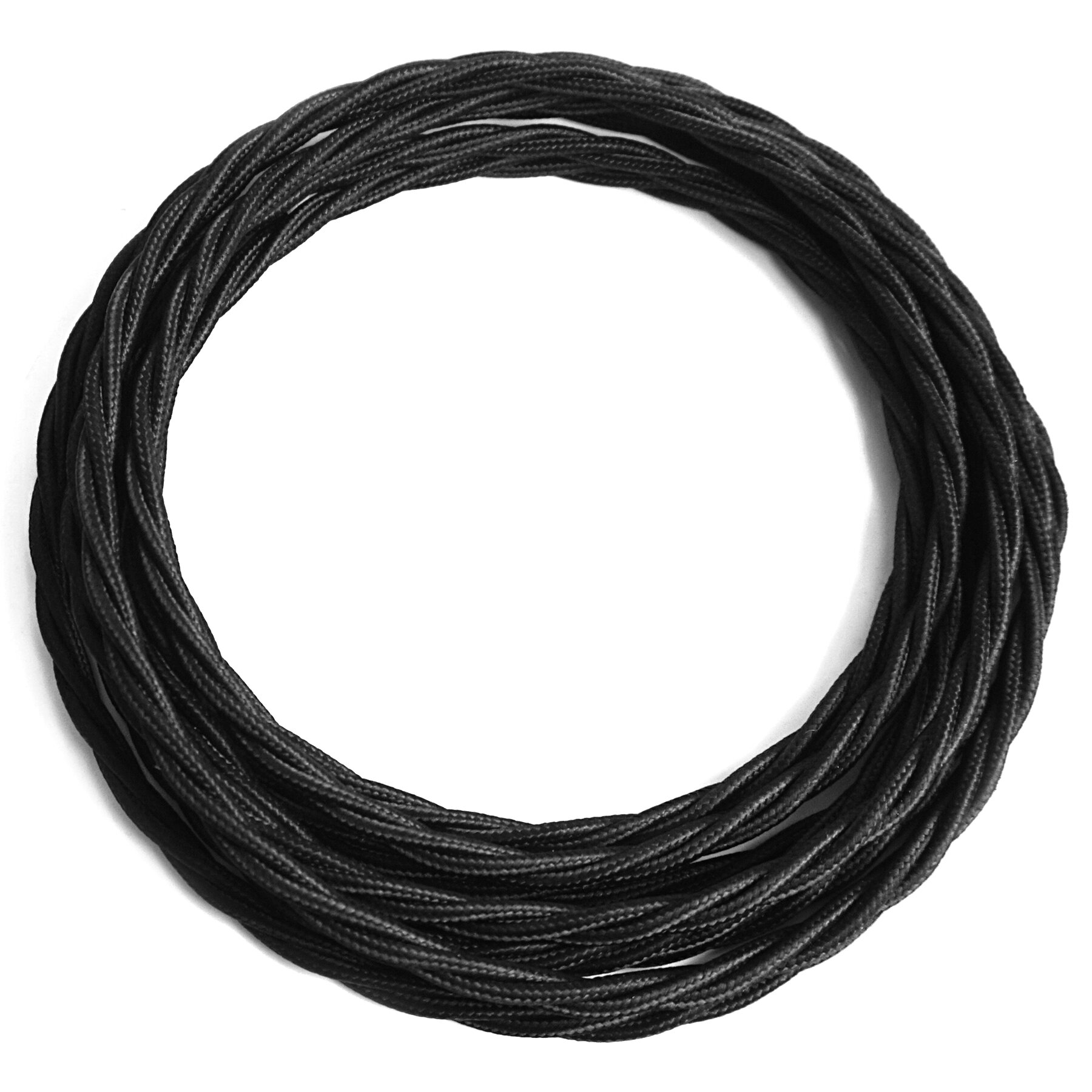 Электрический кабель Царский Стиль 2х0.75 мм2, 15 м, чёрный - фотография № 2