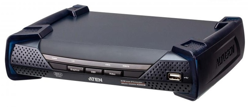 ATEN Приемник DVI-I Dual Display KVM over IP receiver (Ethernet + Optical)