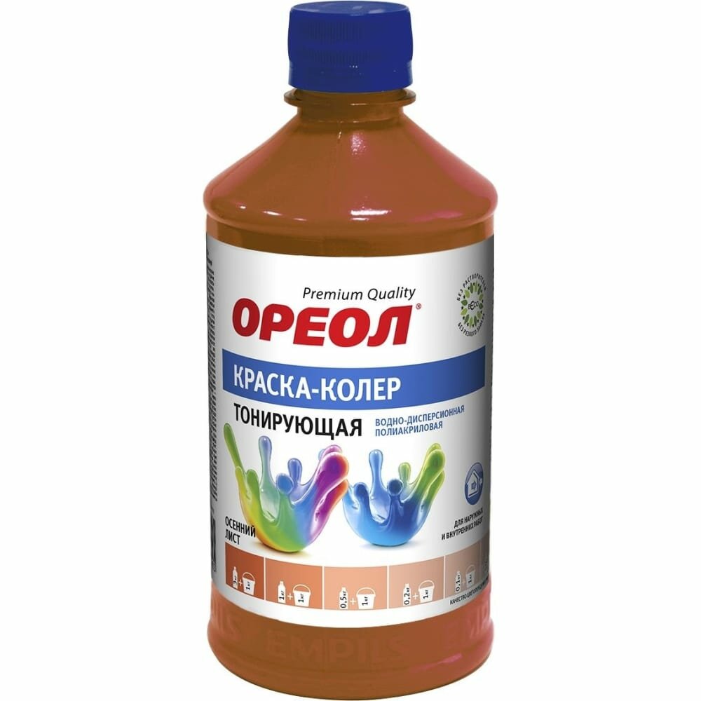 фото Тонирующая краска ореол Колер