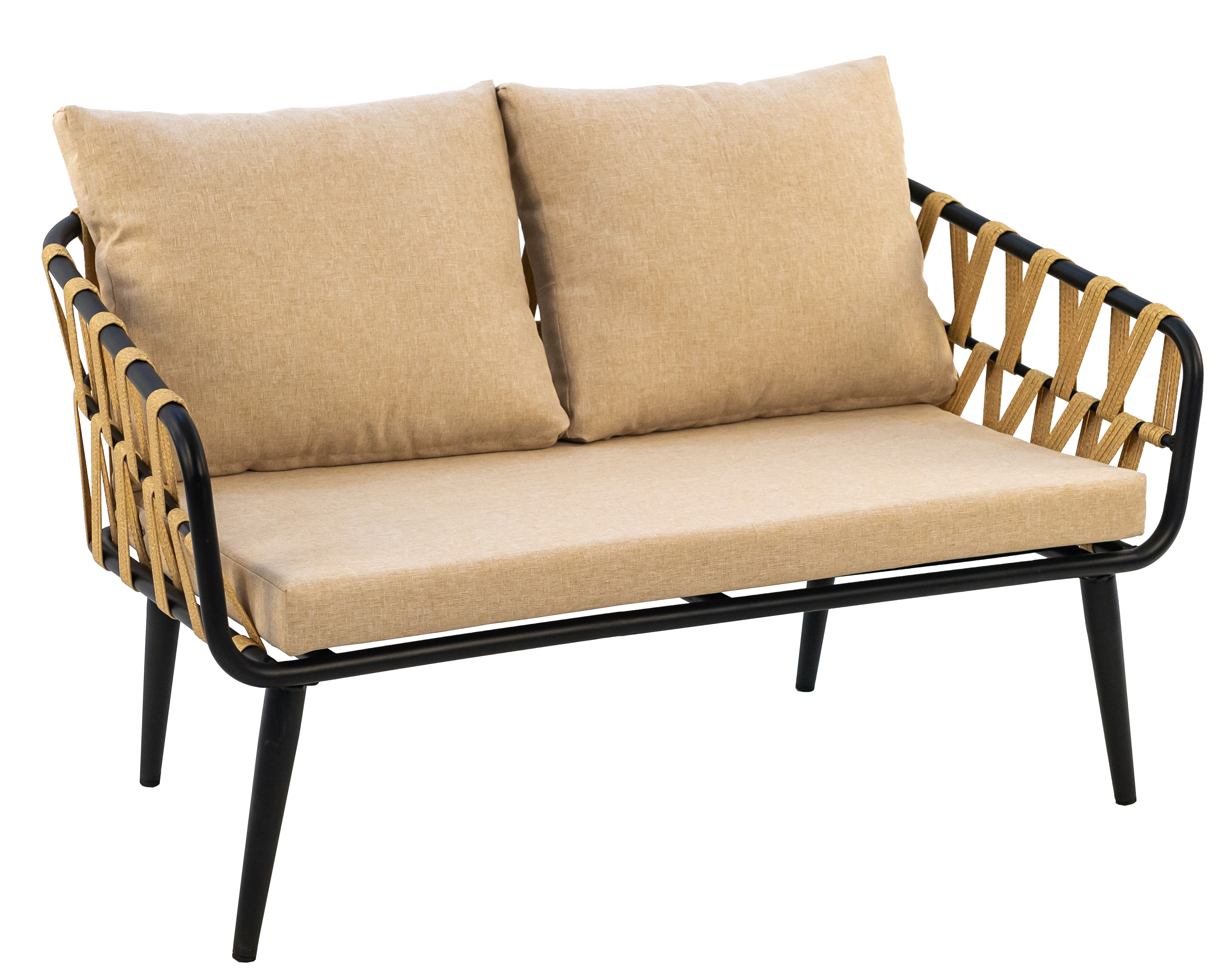 ALFART Комплект плетеной мебели из искусственного ротанга LIMA (2 кресла, диван 2-местный, стол журнальный) - фотография № 7