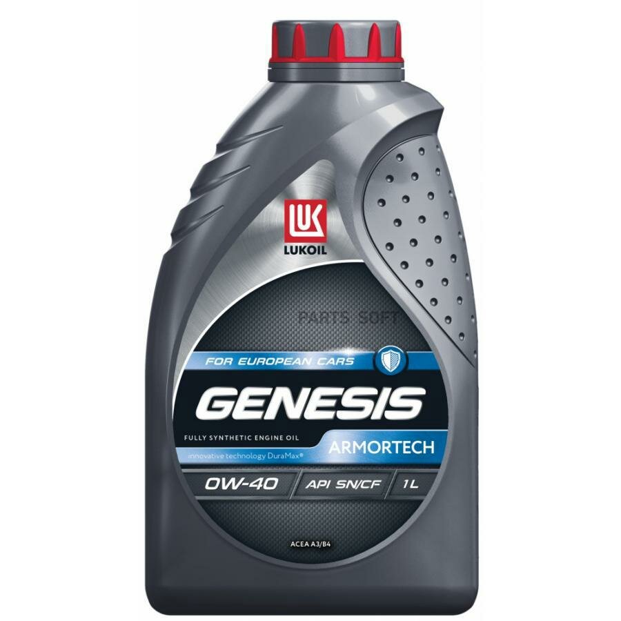 LUKOIL 3150660 Масло Лукойл 0W40 Genesis Armortech API SN ACEA A3/B3 A3/B4 1л син