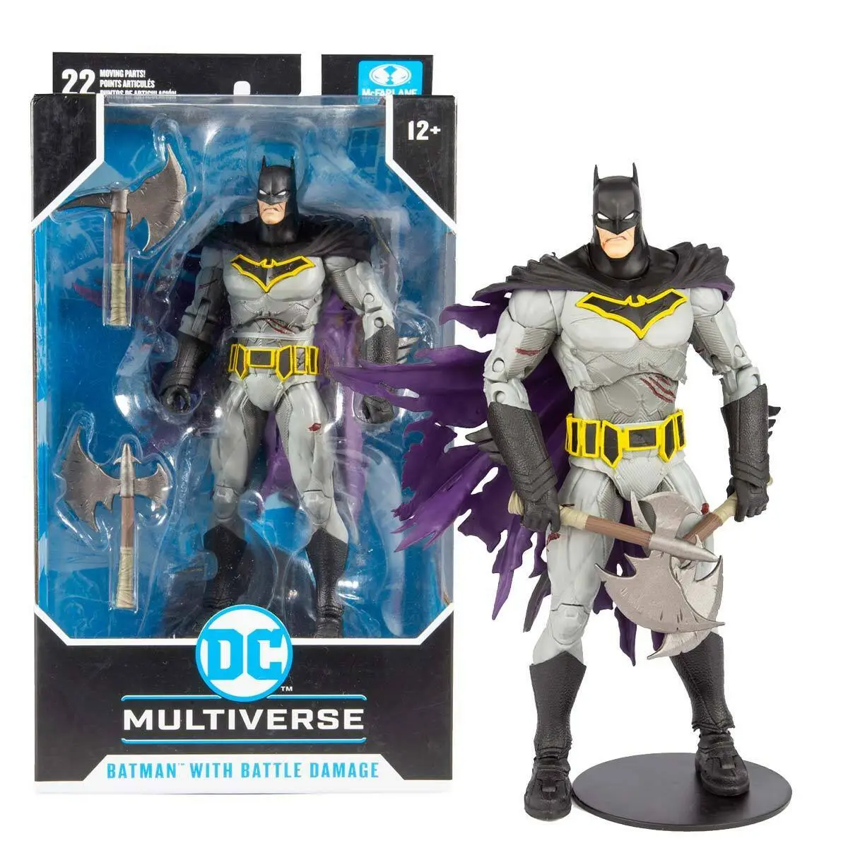 Фигурка DC Batman with Battle Damage 18 см MF15012