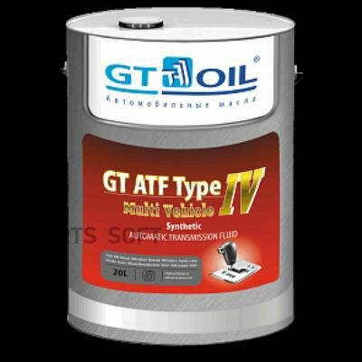 GT OIL 8809059407974 Масло транс. GT ATF T-IV Multi Vehicle 20 л