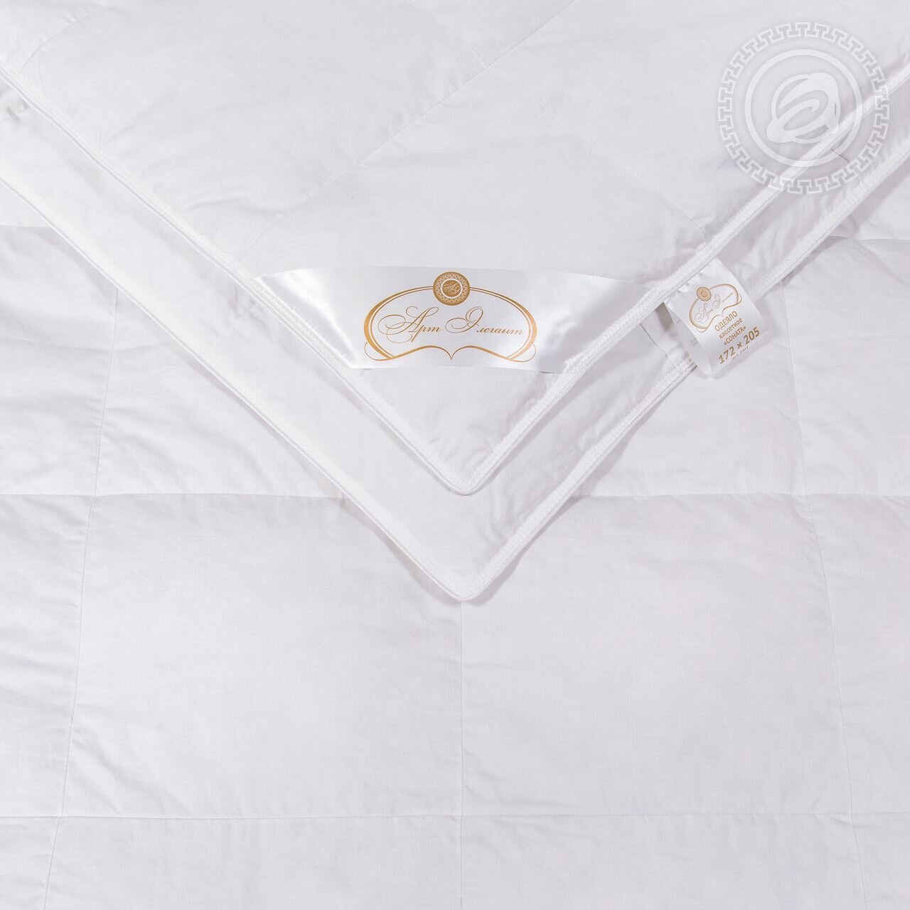 Одеяло «Соната» гусиный пух/сатин (2.0-спальное 172*205см) - фотография № 6