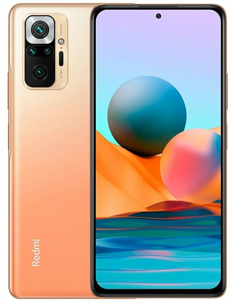 Смартфон Xiaomi Redmi Note 10 Pro 6/64GB, бронзовый