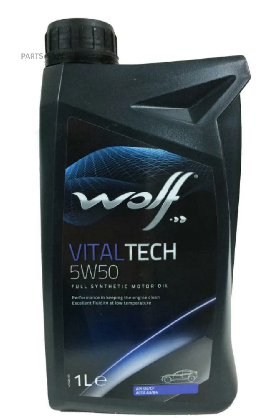 WOLF OIL 8314629 Масло моторное VITALTECH 5W50 1L