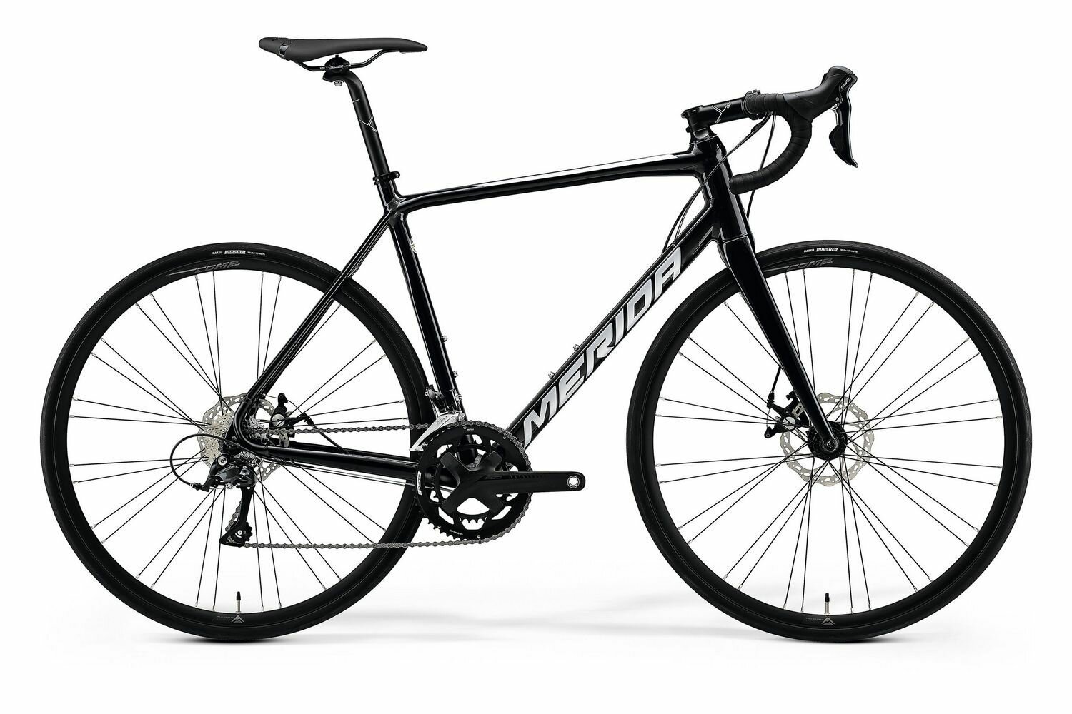 Велосипед Merida SCULTURA 200 28" (2021) (Велосипед Merida 2021 SCULTURA 200 700C XL(59) Черный/Сереб. (6110874192))
