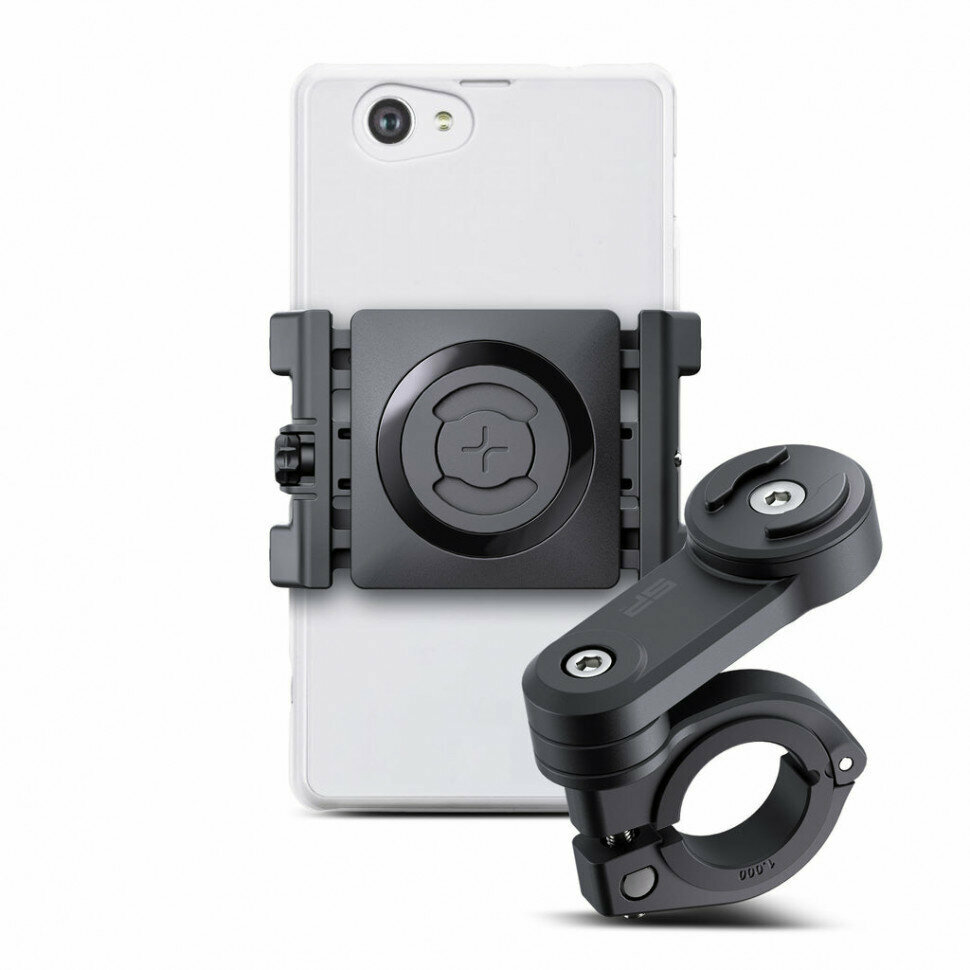 Набор для мотоцикла SP Connect Moto Bundle LT Universal Phone Clamp SPC+ (Тёмно-серый / Dark Gray)