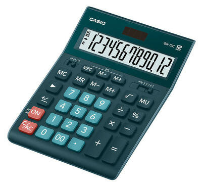 Калькулятор Casio GR-12C-DG-W-EP .