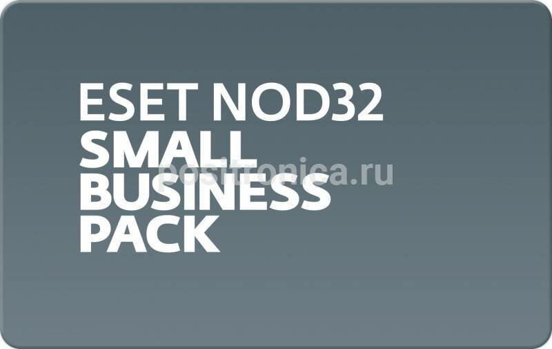 Базовая лицензия Eset NOD32 Small Business Pack newsale for 5us 1Y (nod32-sbp-ns(card)-1-5)