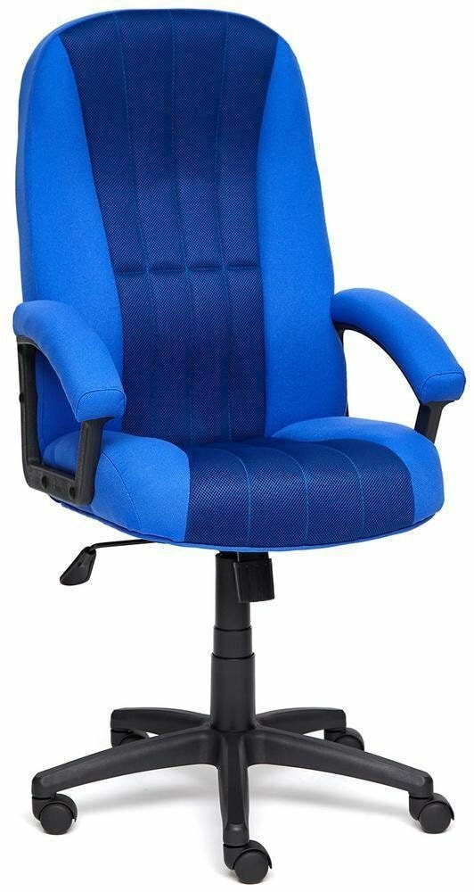 Кресло TetChair CH888 ткань, синий, 2601/10 (сетка)